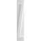 Ekena Millwork True Fit PVC Two Board Joined Board-n-Batten Shutters w/Z-Bar, White , 10 3/4W x 48H, PR TFP102BBF11X048WH - alternate 2